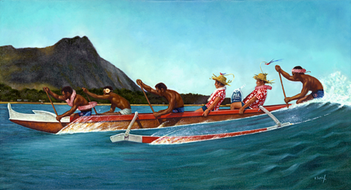 Waikiki Canoe Ride（AH59)
